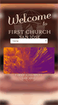 Mobile Screenshot of firstchurchsanjose.com